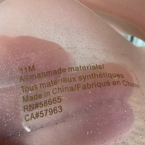 BP “June” Pink Jelly Slides Women’s Sz 11 Casual Pool Slides Slip On Sandals - Picture 11 of 11